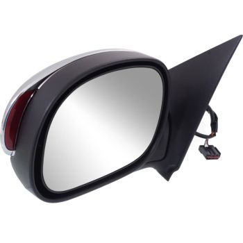 FORD TRUCKS & VANS FORD/PU (NEW)(F150/F250)LD DOOR MIRROR LEFT (Driver Side) PWR (W/SIGNAL)(Exc SUPER CREW)(CHROME CVR) OEM#FO1320222 2000-2002 PL#FO1320222