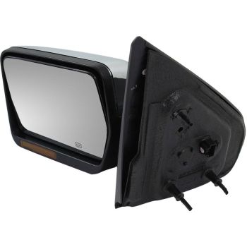 FORD TRUCKS & VANS FORD/PU (F150 EXC HERITAGE) DOOR MIRROR LEFT (Driver Side) PWR/HTD/SIGNAL (WO/PUDDLE)(CHR) OEM#6L3Z17683EA 2006 PL#FO1320332