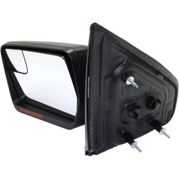 FORD TRUCKS & VANS FORD/PU (F150)(EXC SVT RAPTOR) DOOR MIRROR LEFT (Driver Side) PWR/HTD/SIGNAL (BLACK)(W/REFL)(SINGLE ARM)(W/SPOT GLASS) OEM#BL3Z17683CA-PFM 2011-2014 PL#FO1320407