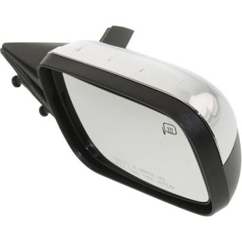 FORD TAURUS SEDAN DOOR MIRROR RIGHT (Passenger Side) POWER/HEATED (W/MEMORY & PUDDLE LAMP)(PWR FOLD)(CHR) OEM#8G1Z17682E 2008-2009 PL#FO1321312