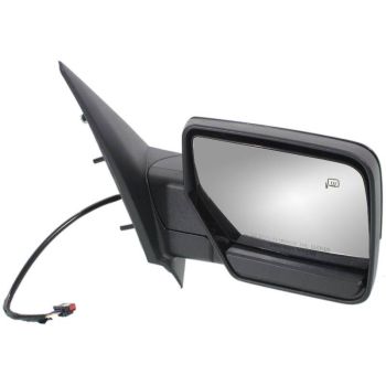 FORD TRUCKS & VANS EXPEDITION  DOOR MIRROR RIGHT (Passenger Side) PWR/HTD/PUDDL (WO/MEMORY)(TEX-BLACK) OEM#BL1Z17682AA 2011 PL#FO1321398