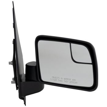 FORD TRUCKS & VANS TRANSIT CONNECT DOOR MIRROR RIGHT (Passenger Side) MANUAL (W/BSM)(TEX CVR) OEM#BT1Z17682A-PFM 2011-2013 PL#FO1321441