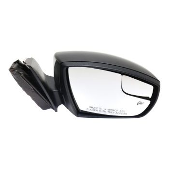 FORD FOCUS SEDAN DOOR MIRROR RIGHT (Passenger Side) PWR/HTD/SIGNAL/PUDDLE (W/BSM)(W/TEMP SENSOR)(TITANIUM MDL)(PTM) OEM#CP9Z17682EA-PFM 2012-2014 PL#FO1321464