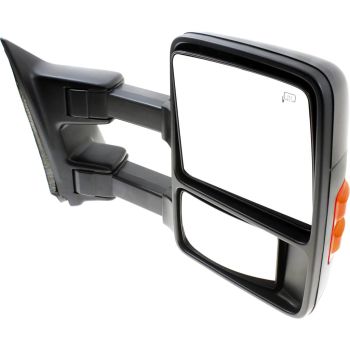 FORD TRUCKS & VANS FORD/PU (F250/350/450/550) Super Duty DOOR MIRROR RIGHT (Passenger Side) PWR/HTD/SIGNAL/MEMORY/P-FOLD (PWR TELESCOPING)(BLACK&CHROME CVR)(TOW OEM#9C3Z17682MA-PFM 2009-2010 PL#FO1321492