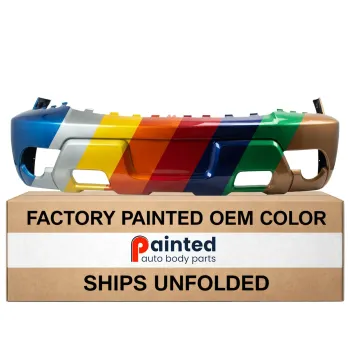 GM TRUCKS & VANS AVALANCHE FRONT BUMPER COVER TXT-L.Gray (1500 W/Plastic Cover TYPE) OEM#88944057 2002 PL#GM1000648