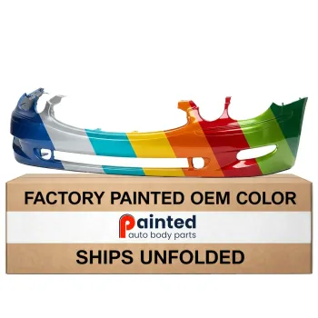 BUICK LACROSSE FRONT BUMPER COVER PRIMED (CXL/CXS)(W/O CHROME MOLDING TYPE) OEM#12336058 2005-2007 PL#GM1000741