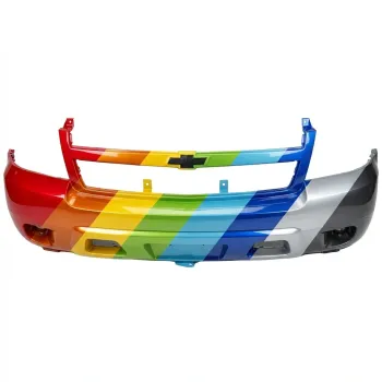 GM TRUCKS & VANS TAHOE (CHEVY) FRONT BUMPER COVER PRIMED (W/ROUND FOG) OEM#25814570 2007-2014 PL#GM1000817