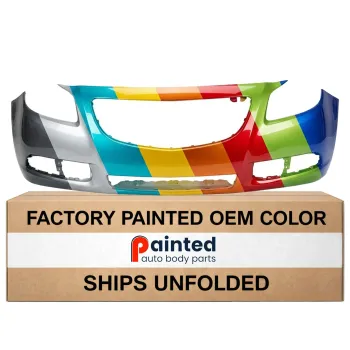 BUICK REGAL FRONT BUMPER COVER PRIMED (WO/TOW HOOK)(WO/TRIM PANEL)(EXC GS )**CAPA** OEM#13243355 2011-2013 PL#GM1000923C
