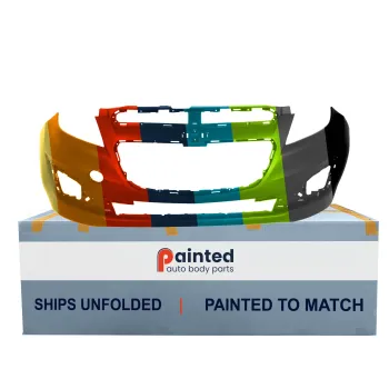 CHEVROLET SPARK FRONT BUMPER COVER PRIMED (W/FOG) (2LT) OEM#95141830 2013-2015 PL#GM1000934