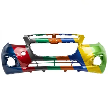 CHEVROLET SPARK FRONT BUMPER COVER PRIMED (WO/FOG)(LS/1LT) **CAPA** OEM#95141821 2013-2015 PL#GM1000935C