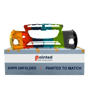 CHEVROLET SPARK FRONT BUMPER COVER PRIMED (WO/FOG)(LS/1LT) **CAPA** OEM#95141821 2013-2015 PL#GM1000935C