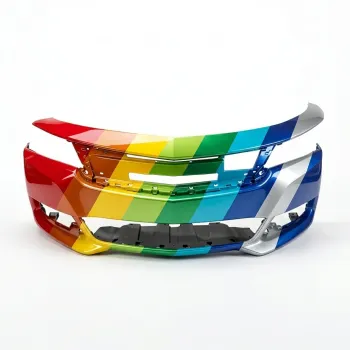 CHEVROLET IMPALA  (NEW)(4pc T/L) FRONT BUMPER COVER PRIMED (LTZ/PREMIER)(W/ADAPTIVE CRUISE)**CAPA** OEM#22990036 2014-2020 PL#GM1000943C