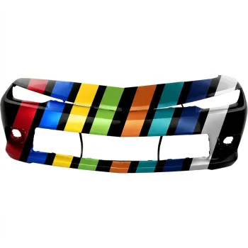 CHEVROLET CAMARO COUPE FRONT BUMPER COVER PRIMED (SS)(WO/RS PKG)(WHITE SS BADGE) OEM#22997719 2014-2015 PL#GM1000966