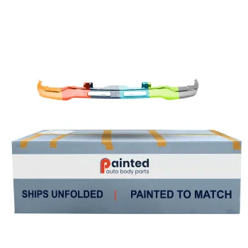 GM TRUCKS & VANS SIERRA/PU (GMC) (07 OLD STYLE) FRONT BUMPER CHROME (W/BKT/6PCS) OEM#15098990-PFM 2003-2007 PL#GM1002463