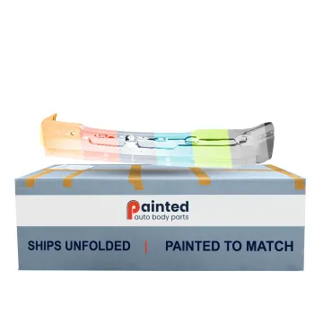 GM TRUCKS & VANS AVALANCHE FRONT BUMPER CHROME (W/O Body Cladding)(W/ BAR BRACKETS/4PC) OEM#19150310-PFM 2002-2006 PL#GM1002822