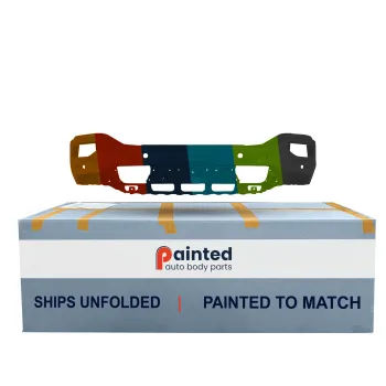 GM TRUCKS & VANS SIERRA/PU 1500  (19 OLD STYLE) FRONT BUMPER PTD (W/ SENSOR) OEM#23381976 2016-2019 PL#GM1002864