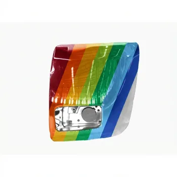 GM TRUCKS & VANS SILVERADO/PU 2500/3500 (CHEVY) FRONT BUMPER END LEFT CHROME (W/FOG) OEM#15839251 2007-2010 PL#GM1016108