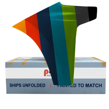 GM TRUCKS & VANS SILVERADO/PU 1500 (22 OLD STYLE) FRONT BUMPER OUTER COVER RIGHT (Passenger Side) PRIMED (USA BUILT) **CAPA** OEM#84658018 2019-2022 PL#GM1017110C