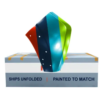 GM TRUCKS & VANS COLORADO FRONT BUMPER SIDE COVER RIGHT (Passenger Side) PRIMED (W/WHEEL MLDG) OEM#85617689 2023-2024 PL#GM1017118