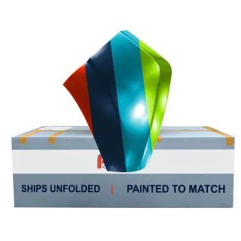 GM TRUCKS & VANS COLORADO FRONT BUMPER SIDE COVER RIGHT (Passenger Side) PRIMED (WO/WHEEL MLDG) OEM#85617687 2023-2024 PL#GM1017119