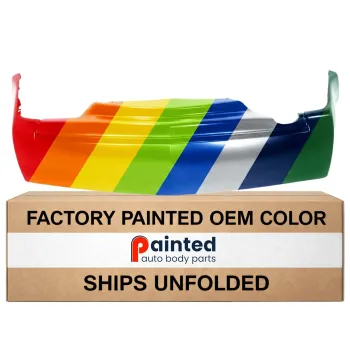 CADILLAC CTS/CTS-V REAR BUMPER COVER PRIMED 2.8L/3.2L(CTS)(SINGLE EXHAUST) OEM#12335546 2003-2007 PL#GM1100653