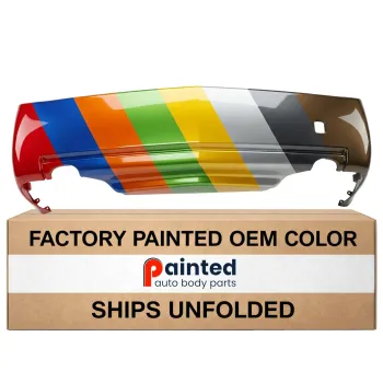 CADILLAC CTS/CTS-V REAR BUMPER COVER PRIMED 3.6L (CTS W/O CUSTOM BMP)(DUAL EXHAUST) OEM#12335719 2003-2007 PL#GM1100677