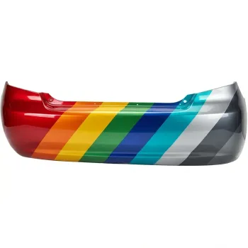 CHEVROLET AVEO (EXC SEDAN) REAR BUMPER COVER PRIMED (HATCHBACK) OEM#96497153 2004-2008 PL#GM1100693