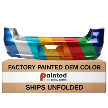 BUICK LUCERNE  REAR BUMPER COVER PRIMED (W/SENSOR)(WO/VALANCE) OEM#19121118 2006-2009 PL#GM1100774