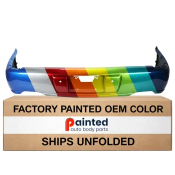 CADILLAC DTS REAR BUMPER COVER PRIMED (W/SENSORS)**CAPA** OEM#15213398 2006-2011 PL#GM1100776C