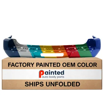 CADILLAC ESCALADE/ESCALADE ESV REAR BUMPER COVER PRIMED (EXC ESV)(SHORT WB)(W/SENSOR)(SINGLE EXHAUST)(W/HITCH COVER)**C OEM#20951798 2007-2014 PL#GM1100784C
