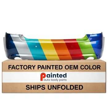 BUICK ENCLAVE REAR BUMPER COVER PRIMED (W/SENSOR)**CAPA** OEM#25992108 2008-2012 PL#GM1100810C
