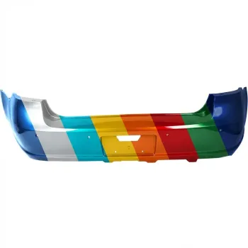 BUICK LUCERNE REAR BUMPER COVER PRIMED (W/REAR & SIDE SENSOR)(W/VALANCE) OEM#25813569 2008-2011 PL#GM1100818