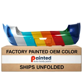 BUICK LUCERNE  REAR BUMPER COVER PRIMED (W/REAR & SIDE SENSOR)(W/VALANCE) OEM#25813569 2008-2011 PL#GM1100818