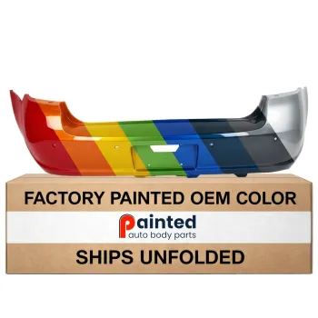 BUICK LUCERNE  REAR BUMPER COVER PRIMED (W/REAR & SIDE SENSOR)(W/VALANCE)**CAPA** OEM#25813569 2008-2011 PL#GM1100818C