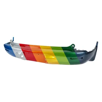 GM TRUCKS & VANS TRAVERSE REAR BUMPER COVER DARK-GRAY(WO/SENSOR)(SINGLE EXHAUST) **CAPA** OEM#20969815 2009-2012 PL#GM1100841C