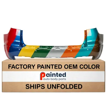 BUICK ENCLAVE  REAR BUMPER COVER PRIMED (W/SENSOR)(W/SIDE SENSOR BRACKET)**CAPA** OEM#23350829 2013-2017 PL#GM1100911C