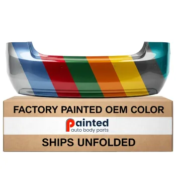 CHEVROLET IMPALA (NEW)(4pc T/L) REAR BUMPER COVER PRIMED (LS/LT)(W/SENSOR)(WO/BLIND SPOT SENSOR) OEM#23378127 2016-2020 PL#GM1100915