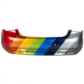 CHEVROLET CRUZE / CRUZE LIMITED REAR BUMPER COVER PRIMED (W/LWR INSERT)(W/PK SENSOR)(W/SIDE SENSOR BRKT) **CAPA** OEM#95324779 2013-2016 PL#GM1100952C