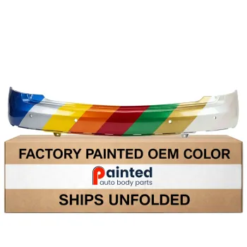 CADILLAC SRX REAR BUMPER COVER PRIMED (W/PK SENSOR)(W/ BLIND SPOT)(W/CRASH IMMINEMT BRAKING **CAPA** OEM#22764066 2013-2016 PL#GM1100955C