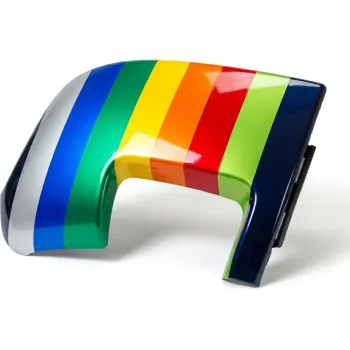 PONTIAC TORRENT REAR BUMPER LOWER SPOILER LEFT (TXT/GRAY) OEM#15812704 2006-2009 PL#GM1116102