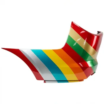 GM TRUCKS & VANS TRAVERSE  REAR BUMPER UPPER COVER PRIMED LEFT (Driver Side) **CAPA** OEM#25949460 2009-2012 PL#GM1116103C