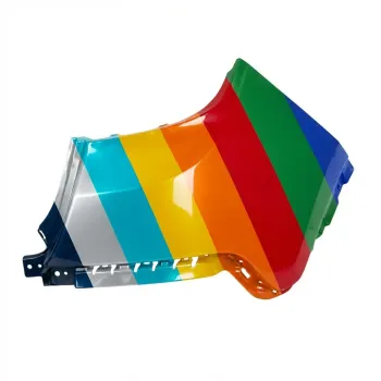 BUICK ENCORE REAR BUMPER COVER SIDE RIGHT PRIMED WO/SIDE SENSOR BRACKET OEM#95352038 2013-2016 PL#GM1117104