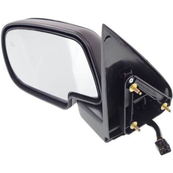 GM TRUCKS & VANS SUBURBAN  (CHEVY) DOOR MIRROR LEFT (Driver Side) PWR/HTD (WO/PUDDLE LAMP)(PTD CVR) OEM#GM1320226 2000-2002 PL#GM1320226