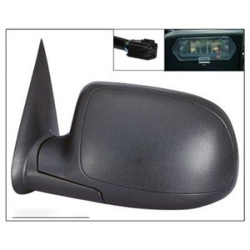 GM TRUCKS & VANS SUBURBAN (CHEVY) DOOR MIRROR lH PWR/HTD/PUDDLE LAMP (TXT CVR) OEM#15179836 2000-2002 PL#GM1320249