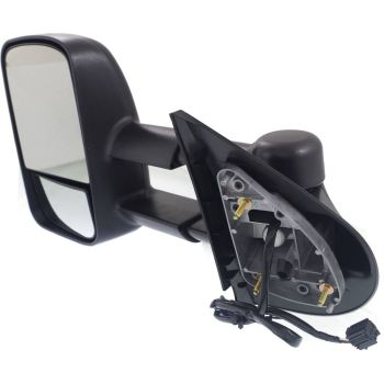 GM TRUCKS & VANS SIERRA/PU 1500 HYBRID (GMC) DOOR MIRROR LEFT (Driver Side) POWER/HEATED (W/TOW)(DUAL ARM) (W/ LED Signal in Glass) OEM#20862098 2009-2013 PL#GM1320354