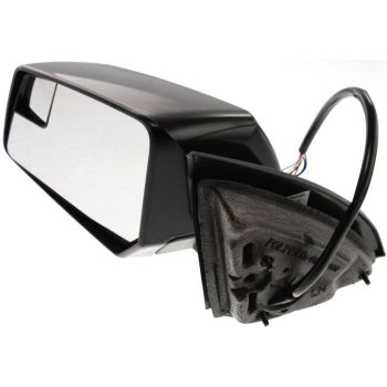 GM TRUCKS & VANS TRAVERSE DOOR MIRROR LEFT (Driver Side) PWR/HTD/M-FOLD/SIGNAL(W/BLIND SPOT MIRROR)(PTM) OEM#20879274 2009-2012 PL#GM1320383