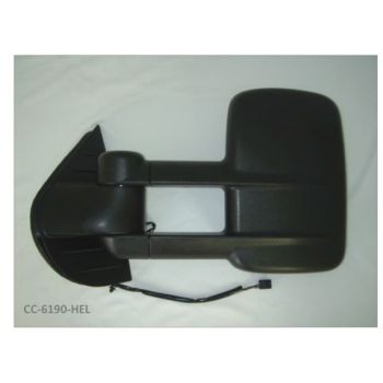GM TRUCKS & VANS SIERRA/PU 1500 HYBRID  (GMC) DOOR MIRROR LEFT (Driver Side) PWR/HTD (W/TOW)(DUAL ARM)(no signal in glass) OEM#20862098-PFM 2009-2013 PL#GM1320407