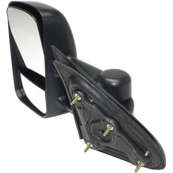 GM TRUCKS & VANS SIERRA/PU 1500 (19 OLD STYLE) DOOR MIRROR LEFT (Driver Side) MANUAL (TOW TYPE)(DUAL ARM)(BLK) OEM#22820395 2014-2019 PL#GM1320455