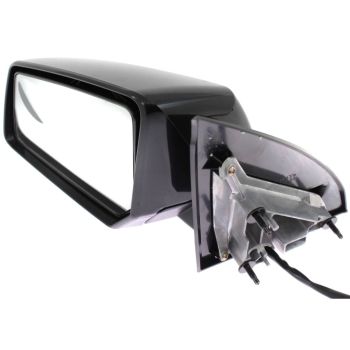 GM TRUCKS & VANS TRAVERSE DOOR MIRROR LEFT (Driver Side) PWR/HTD/M-FOLD/SIGNAL(W/ROUND BLIND SPOT MIRROR)(WO/DIMMING)(PTM) OEM#22792128-PFM 2013-2014 PL#GM1320489