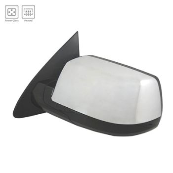 GM TRUCKS & VANS TAHOE  (CHEVY) DOOR MIRROR LEFT (Driver Side) PWR/HTD/M-FOLD (CHROME CVR) OEM#84347489-PFM 2015-2020 PL#GM1320506